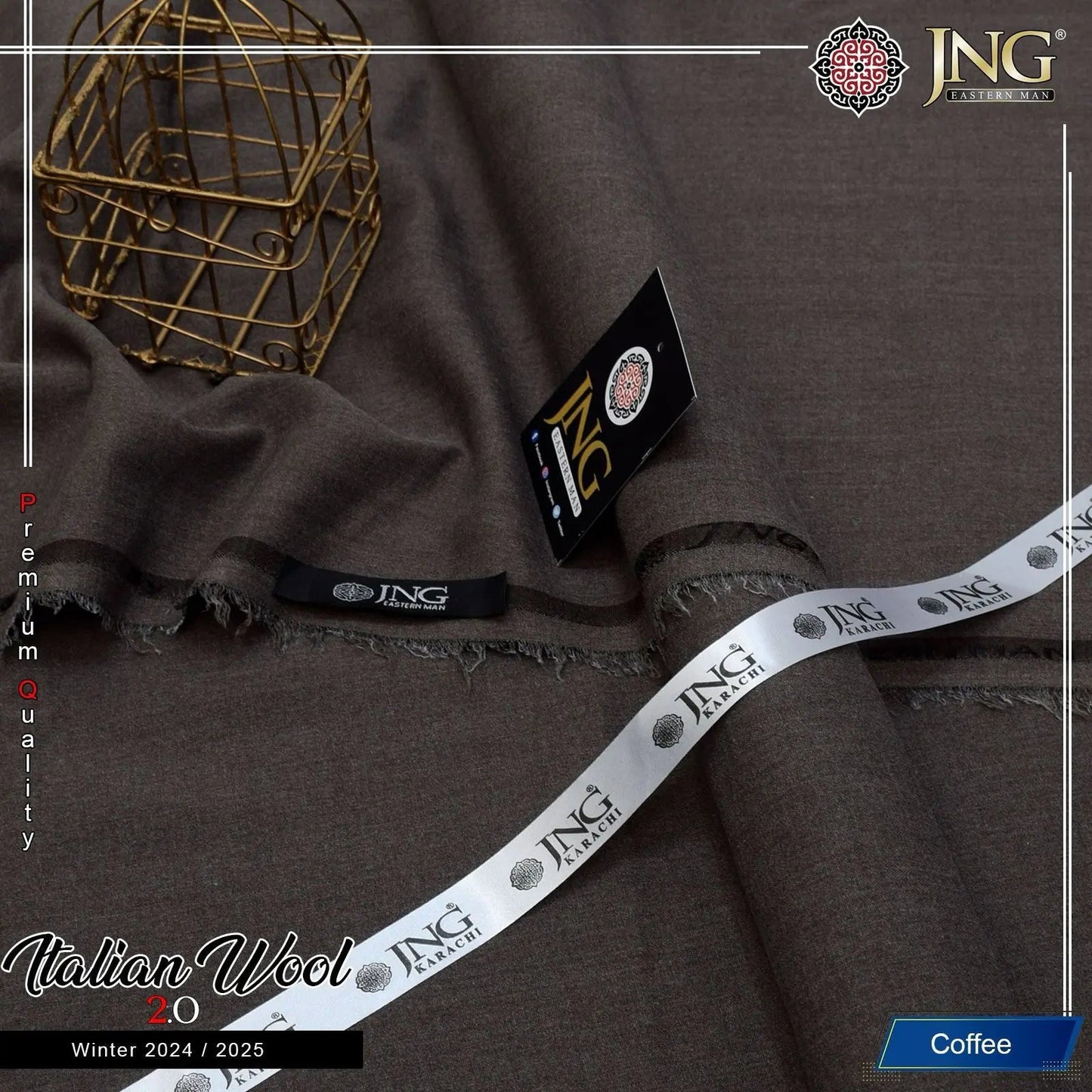Men's Cloth Winter Collection 2024 Pure Italian Wool EasyShop