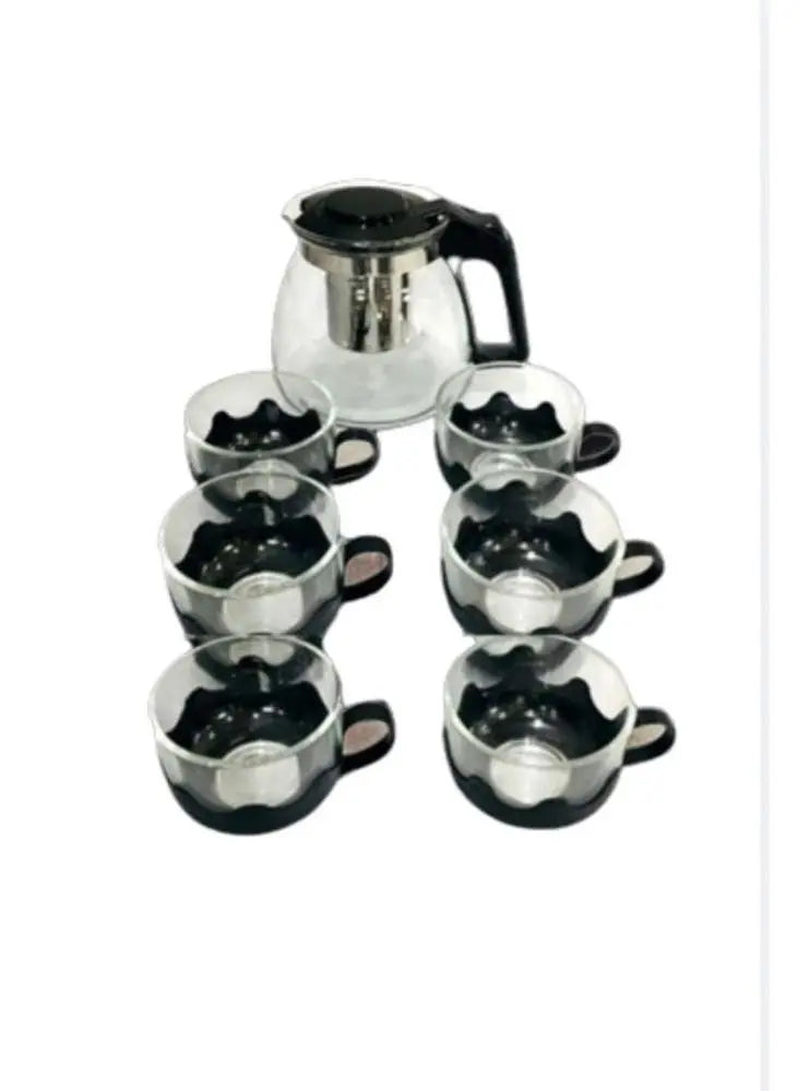 Electric Infuser Kettle With Cups EasyShop Mini Mart