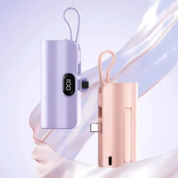 Portable Power Bank Usb With Mobile Phone Holder EasyShop Mini Mart
