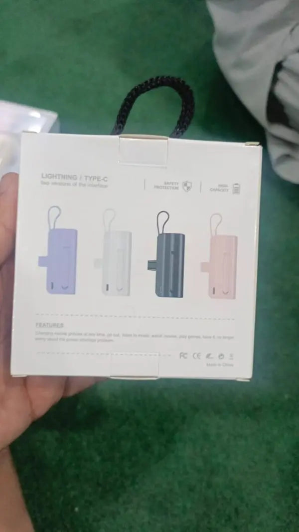 Portable Power Bank Usb With Mobile Phone Holder EasyShop Mini Mart