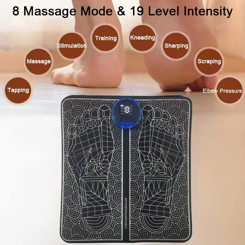 Electric EMS Foot Massager Pad EsyShop Mini Mart