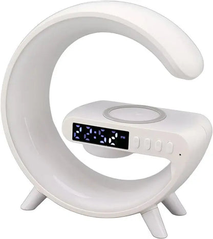 Multi-functional Led Clock Display Speaker Wireless Charging Night Lamp EasyShop