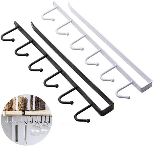 Hook Mug Rack Kitchen Hanging Organizer EasyShop Mini Mart
