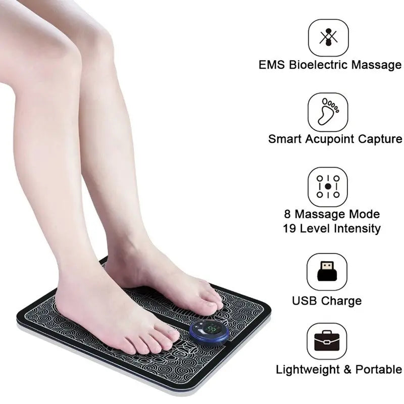 Electric EMS Foot Massager Pad EsyShop Mini Mart