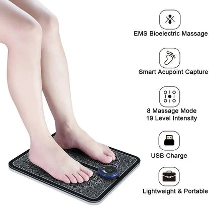 Electric EMS Foot Massager Pad EsyShop Mini Mart
