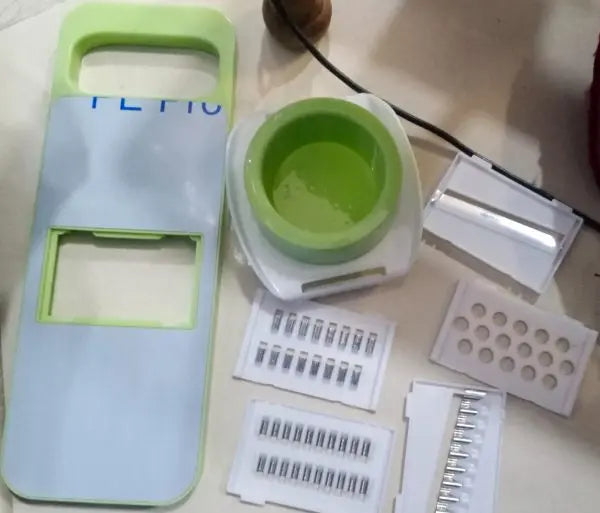 Vegetable Cutter Stainless Steel Multifunctional 5in1 EasyShop Mini Mart