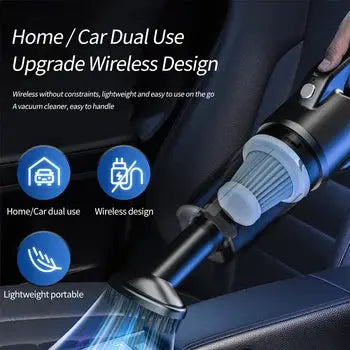 Wireless  Car Vacuum Cleaner EasyShop Mini Mart