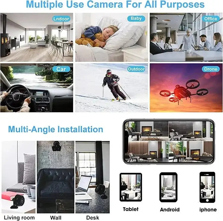 Mini Camera Wifi Wireless Recorder Hd Video A9 EasyShop Mini Mart