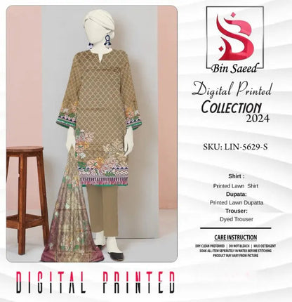 Unstitched Collection Casual Wear Lawn EasyShop Mini Mart