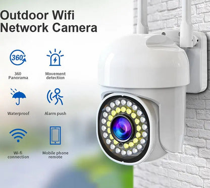 Wifi Camera Hb66 2mp 1080p Outdoor Cctv Security Ai Human Detection EasyShop