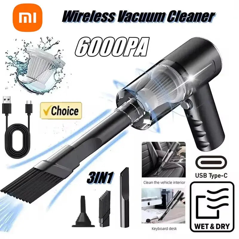 Wireless  Car Vacuum Cleaner EasyShop Mini Mart