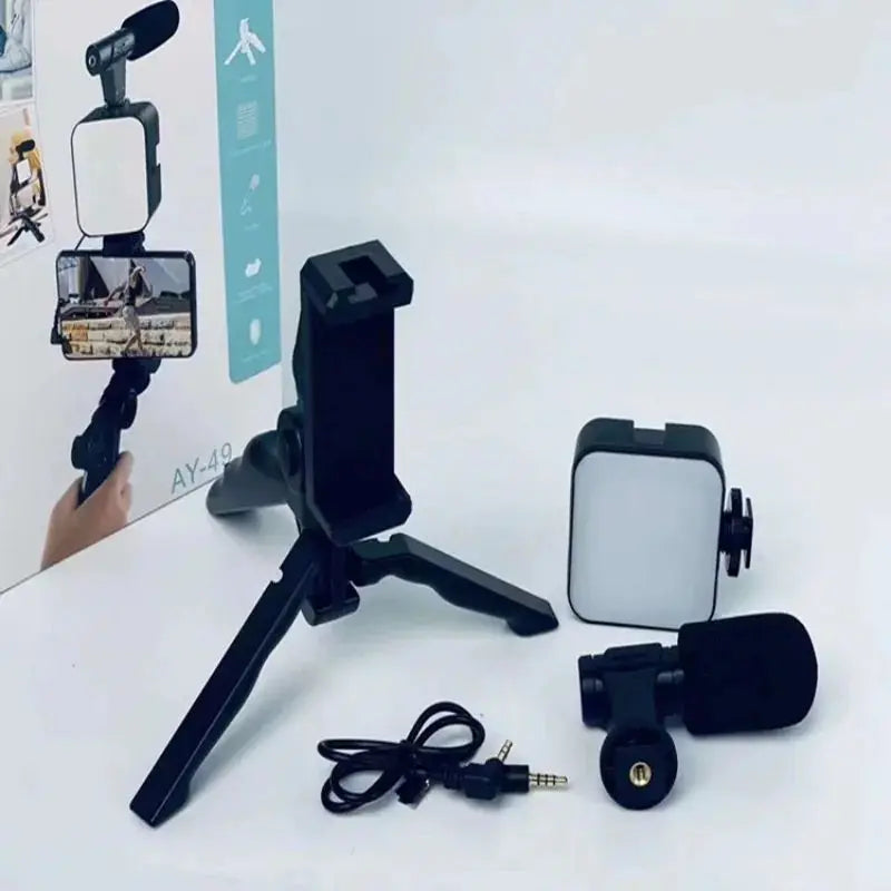 Mobile Phone Vlog Selfie Stick AY-49 EasyShop Mini Mart