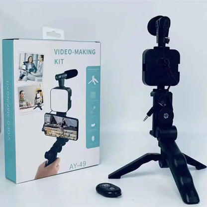 Mobile Phone Vlog Selfie Stick AY-49 EasyShop Mini Mart