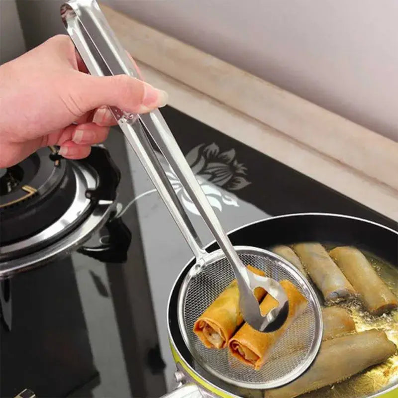 Frying & Food Strainer Spoon For Healthy Cooking EasyShop Mini Mart