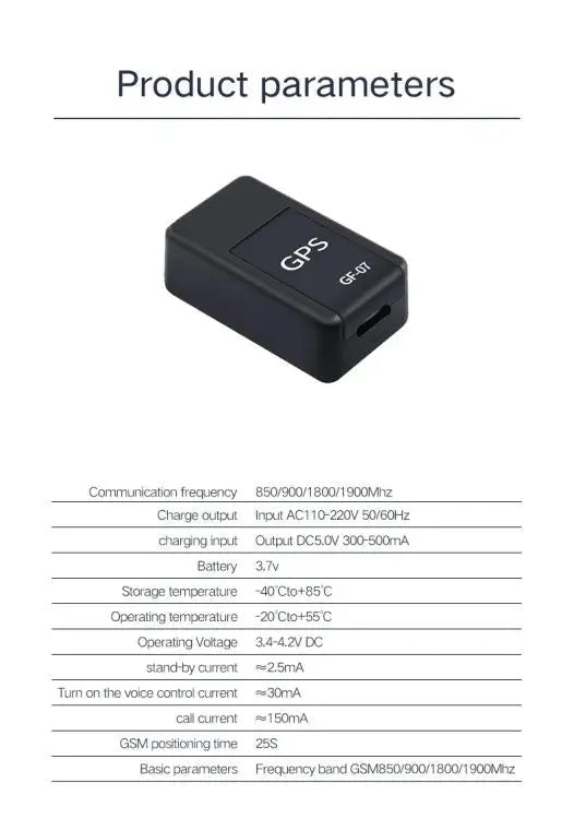 GPS Tracker Device GSM Mini SPY Real Time Tracking Locator EasyShop