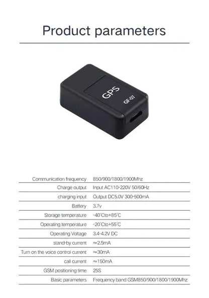 GPS Tracker Device GSM Mini SPY Real Time Tracking Locator EasyShop