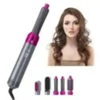 Hair Dryer Brush Electric Straightener 5 In 1 EasyShop Mini Mart