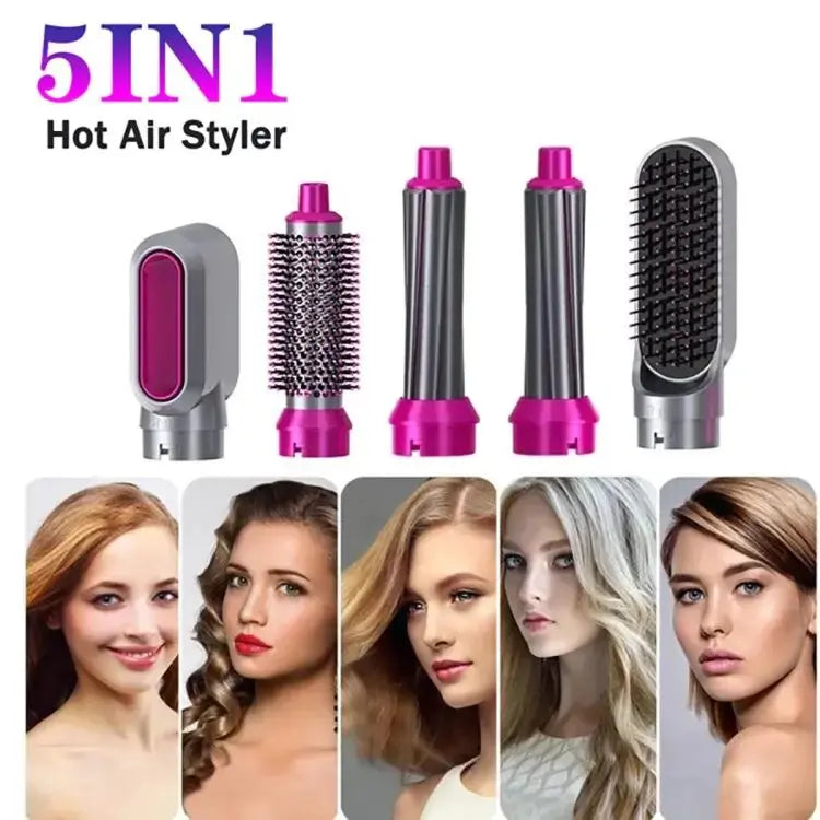 Hair Dryer Brush Electric Straightener 5 In 1 EasyShop Mini Mart