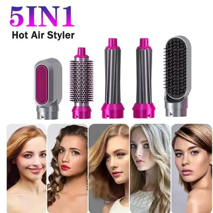 Hair Dryer Brush Electric Straightener 5 In 1 EasyShop Mini Mart