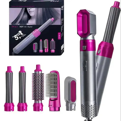 Hair Dryer Brush Electric Straightener 5 In 1 EasyShop Mini Mart