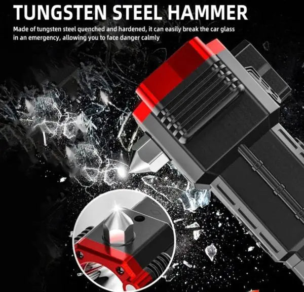 High-power Led Torch Light Rechargeable Flashlight & Power Bank EasyShop Mini Mart