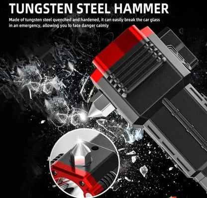 High-power Led Torch Light Rechargeable Flashlight & Power Bank EasyShop Mini Mart