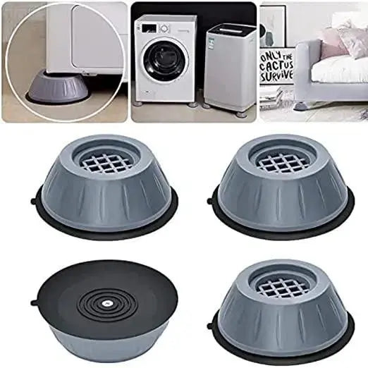 Anti-Vibration Washing Machine Stoppers, Pack Of 4 EasyShop Mini Mart