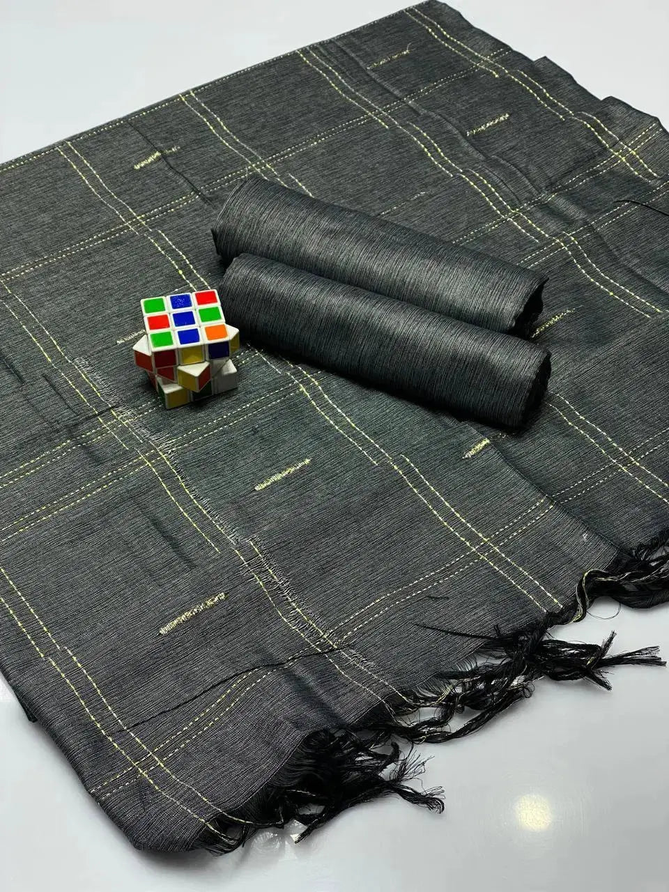 Women's Unstitched Khaadi Plain Suit 3Pcs EasyShop Mini Mart