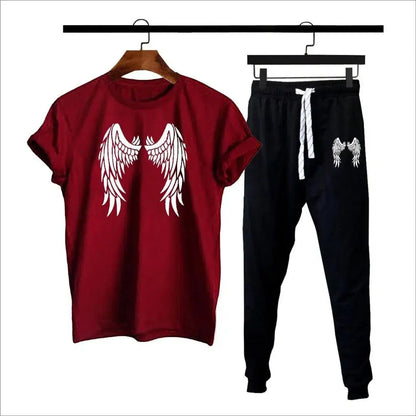 Men's Cotton Printed Track Suit 2 Pcs EasyShop Mini Mart