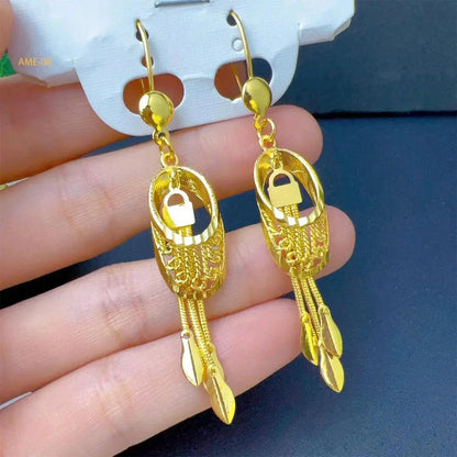Women's Gold Plated Earrings - AME-08 EasyShop Mini Mart