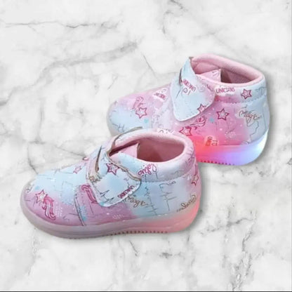 Baby Girl Leather Casual Sneakers EasyShop Mini Mart