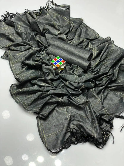 Women's Unstitched Khaadi Plain Suit 3Pcs EasyShop Mini Mart