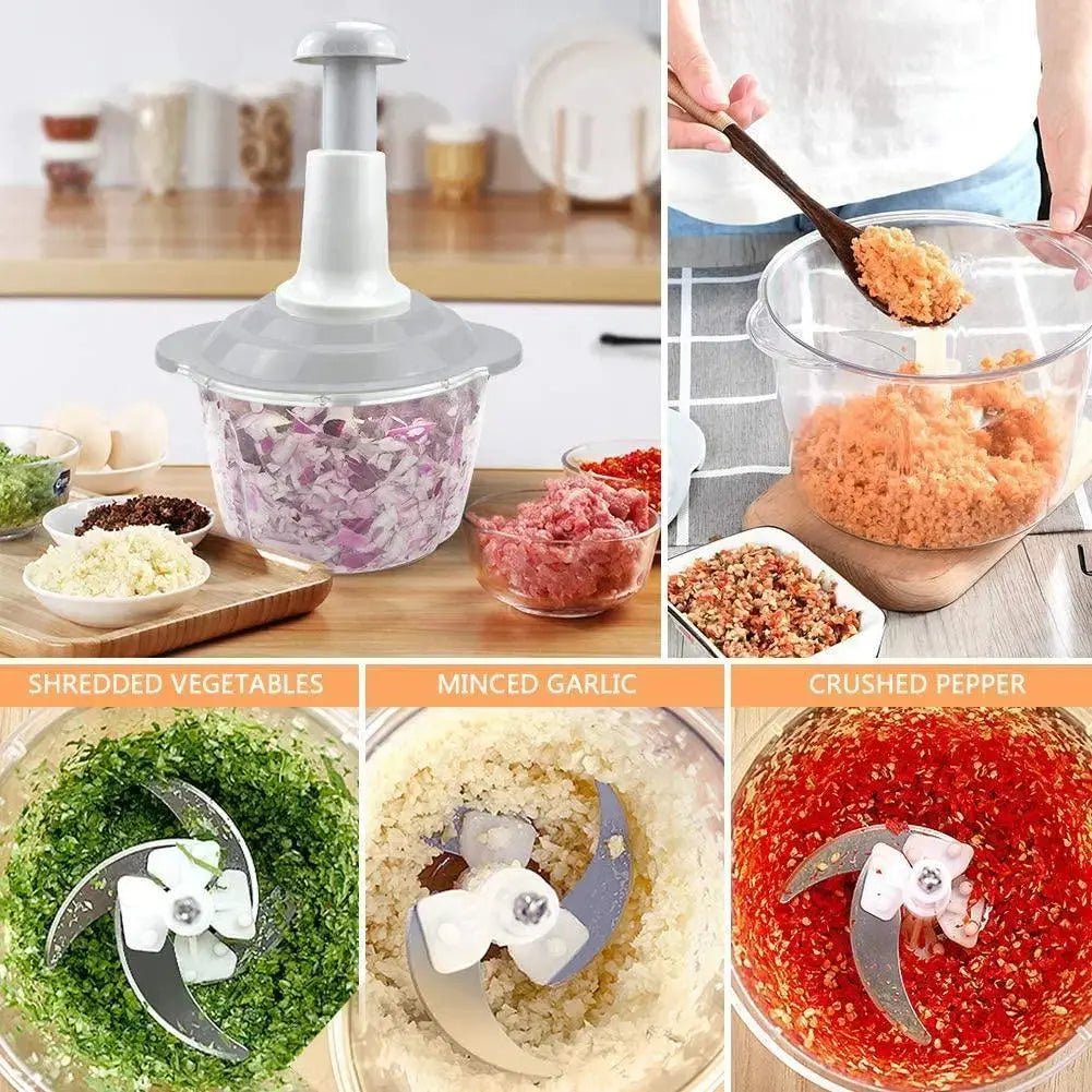 Manual Food Chopper EasyShop Mini Mart