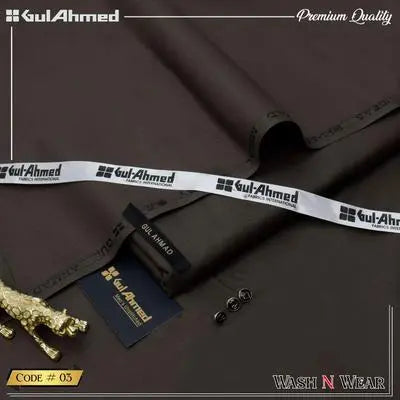 Men’s Unstitched Wash And Wear Plain Suit EasyShop Mini Mart