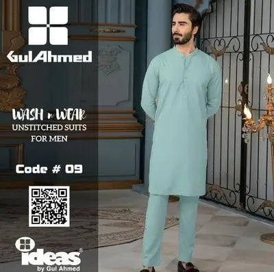 Men’s Unstitched Wash And Wear Plain Suit EasyShop Mini Mart