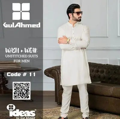 Men’s Unstitched Wash And Wear Plain Suit EasyShop Mini Mart