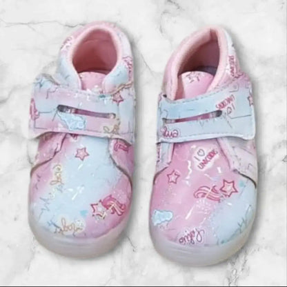 Baby Girl Leather Casual Sneakers EasyShop Mini Mart