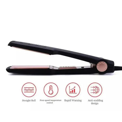 Professional Hair Straightener Kemei km 470 Black EasyShop Mini Mart