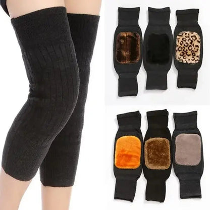 Knee Warmer Woolen Knee Cap For Men And Women (random Design) EasyShop Mini Mart