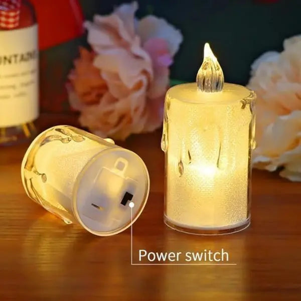 Led Mini Candles Light For Indoor Decoration EasyShop