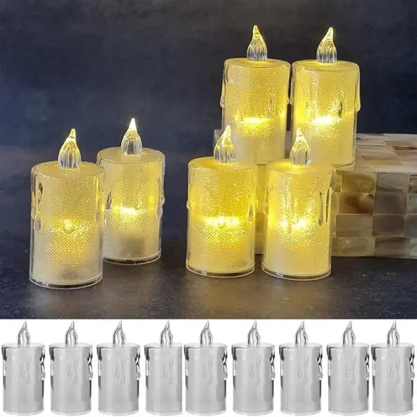 Led Mini Candles Light For Indoor Decoration EasyShop