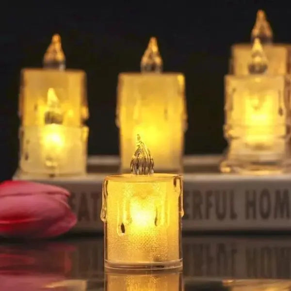 Led Mini Candles Light For Indoor Decoration EasyShop