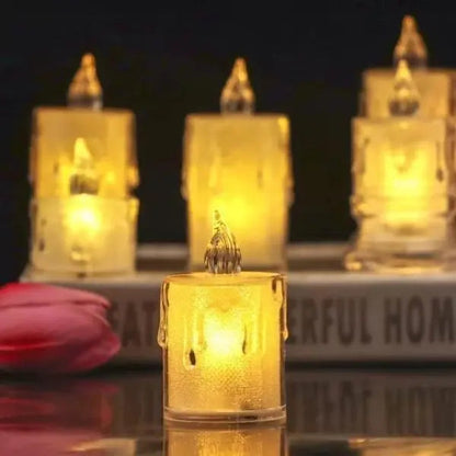 Led Mini Candles Light For Indoor Decoration EasyShop