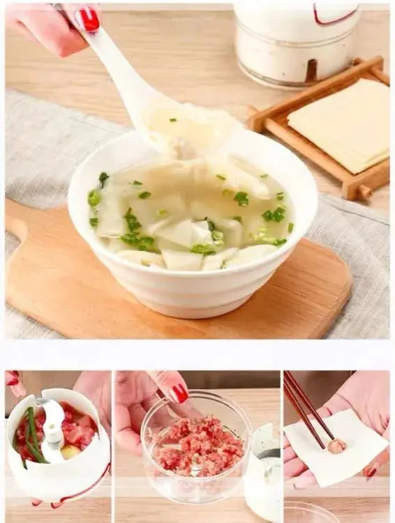 Mini Garlic Chopper Multifunctional Hand Held EasyShop