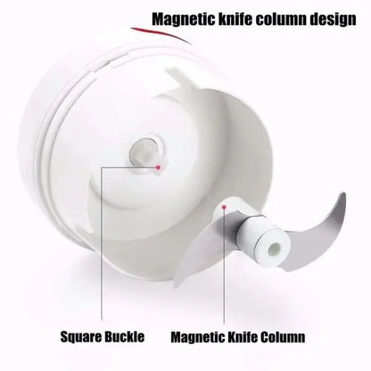 Mini Garlic Chopper Multifunctional Hand Held EasyShop