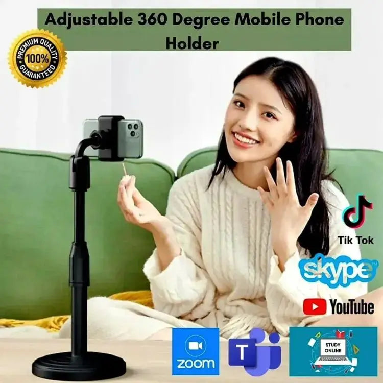 Mobile Phone Holder Stand Adjustable Holder L8 EasyShop Mini Mart