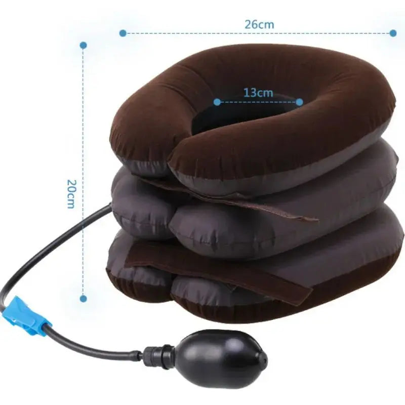 Neck Stretcher Inflatable Air Neck Traction Apparatus Device Soft EasyShop
