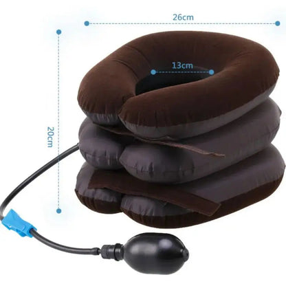 Neck Stretcher Inflatable Air Neck Traction Apparatus Device Soft EasyShop