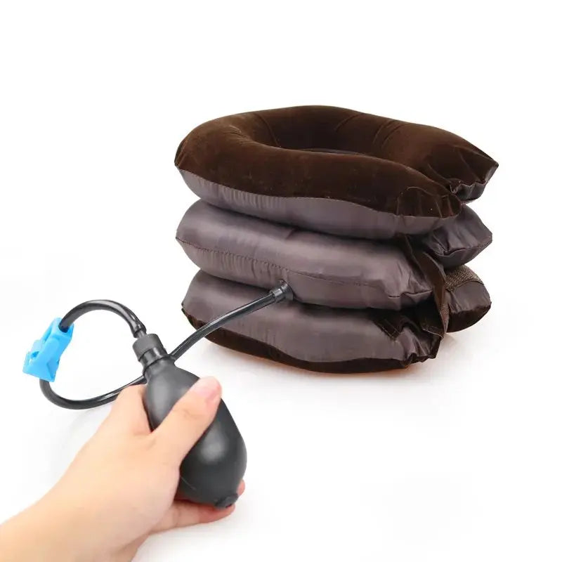 Neck Stretcher Inflatable Air Neck Traction Apparatus Device Soft EasyShop