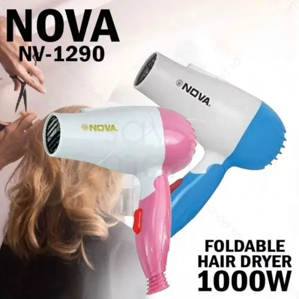 Nova Foldable Hair Dryer – Nv 1290 EasyShop Mini Mart